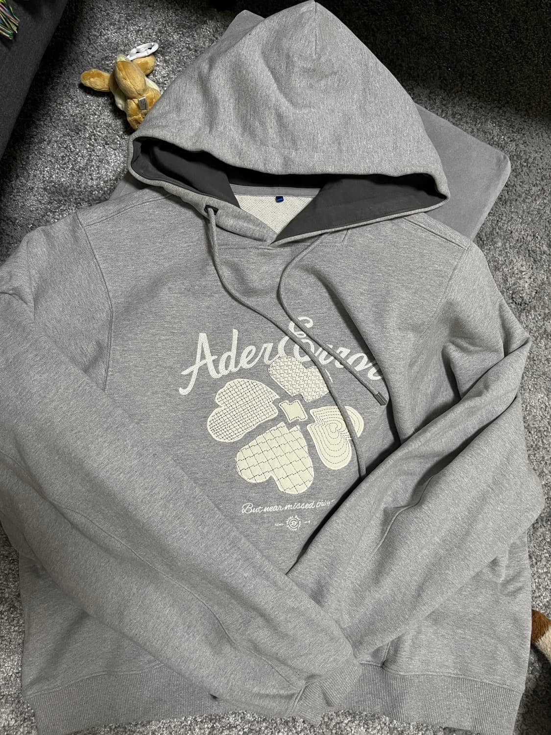 아더에러 테버 로고 후드 A3 상품이미지2