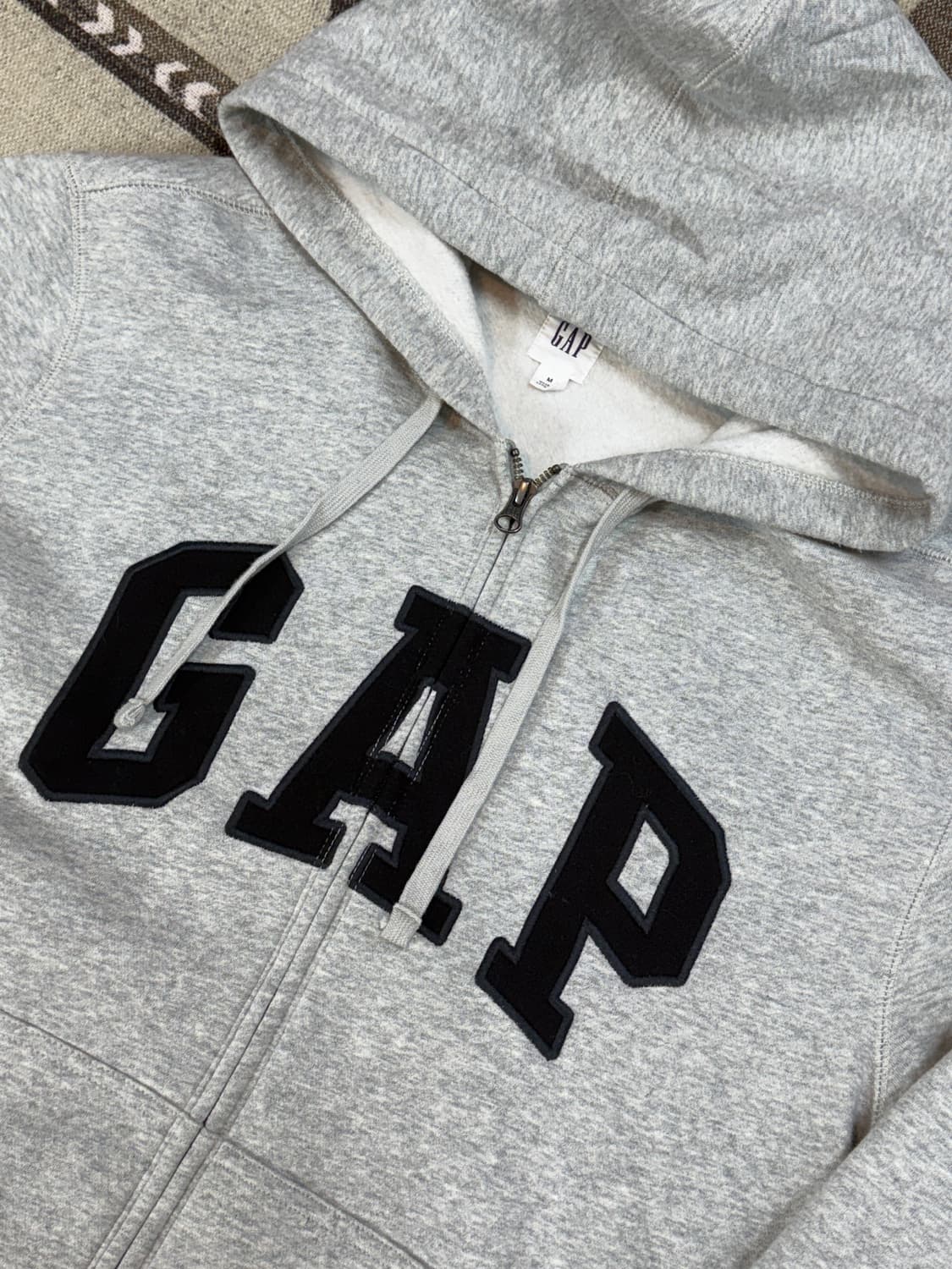 GAP 갭 후드집업 그레이 상품이미지7