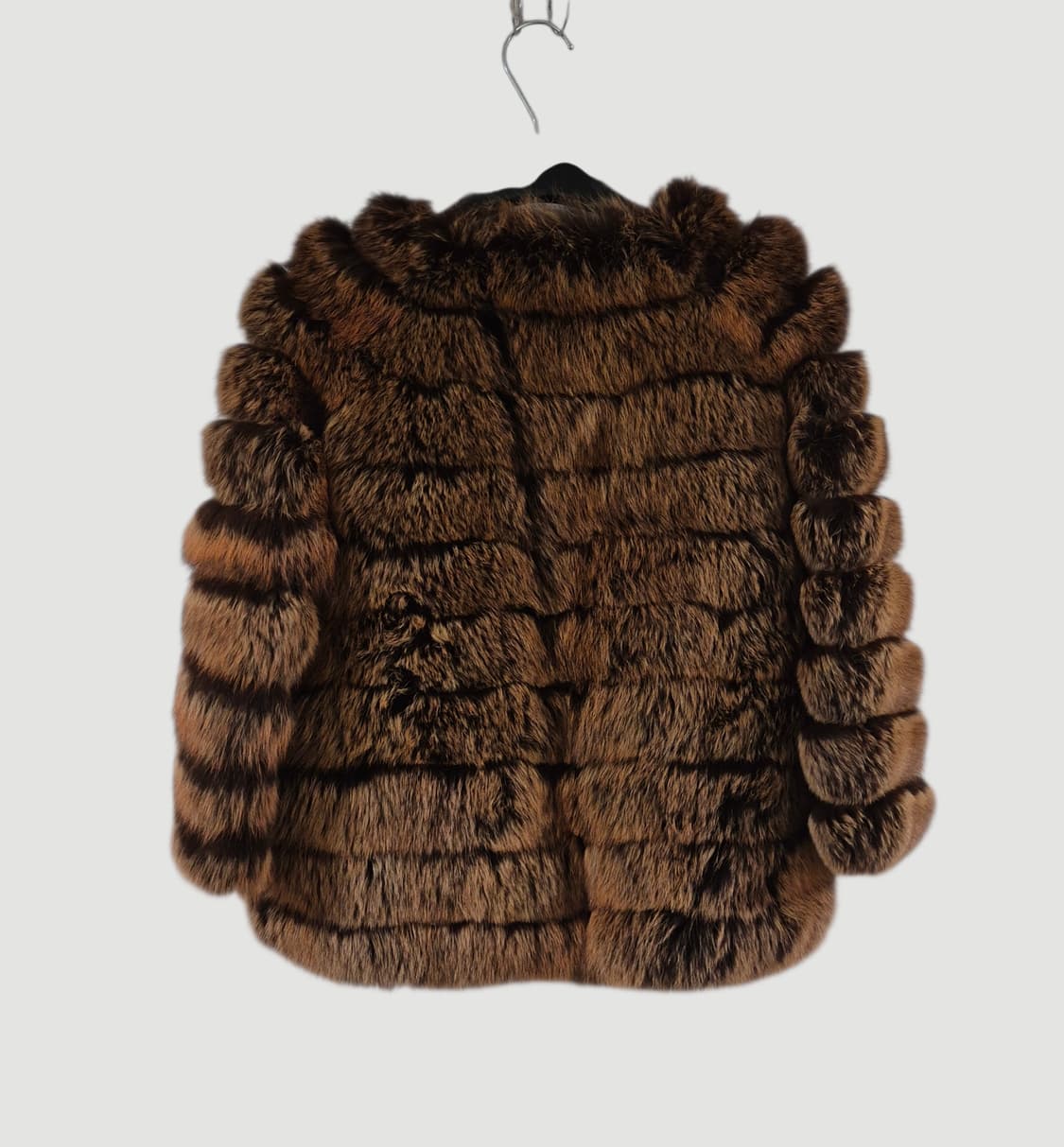 [55]보브VOV 여자 여우털 크롭 숏자켓 상품이미지3