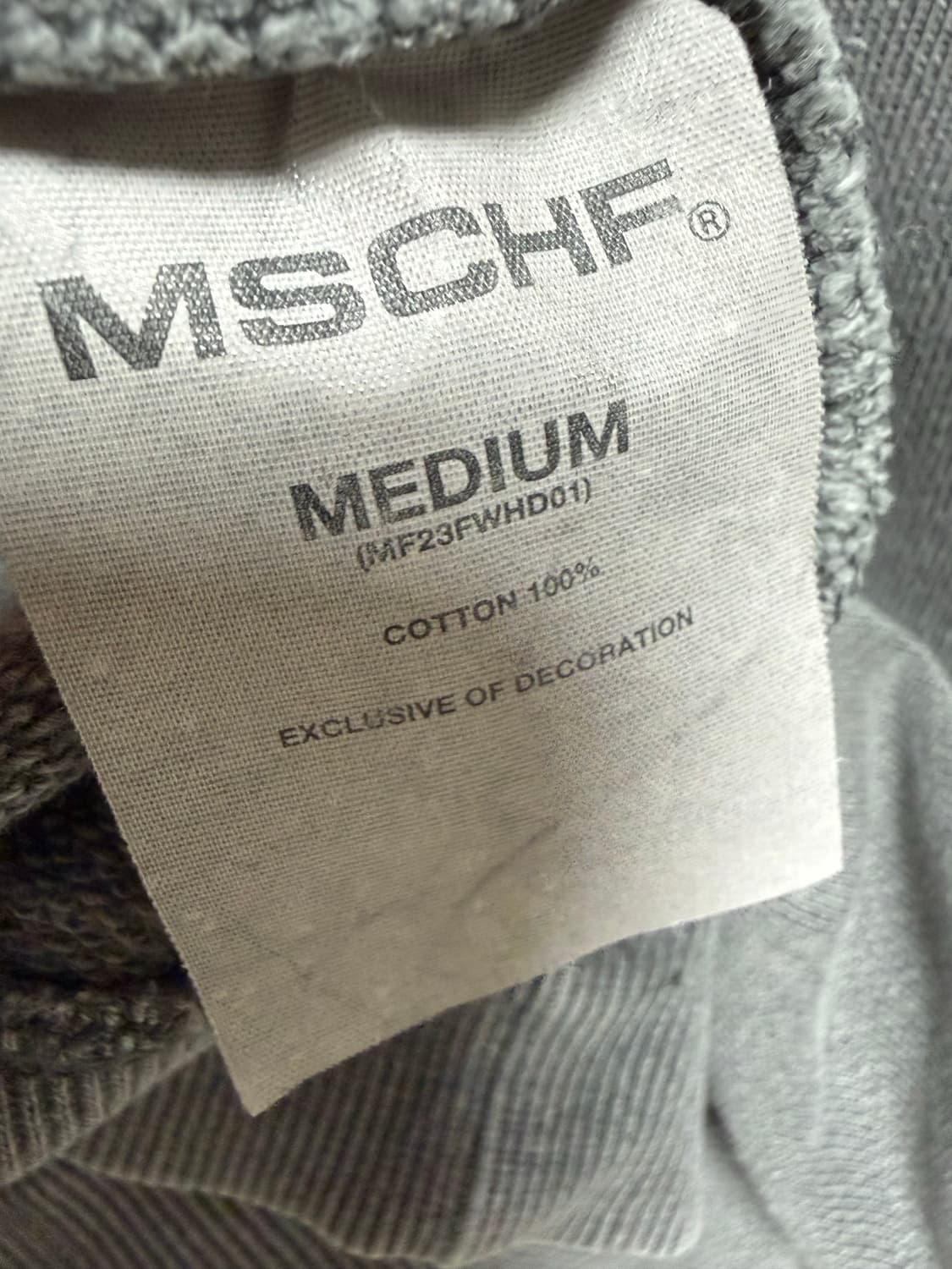 미스치프 롬버스 사이드 버튼 후드 상품이미지4