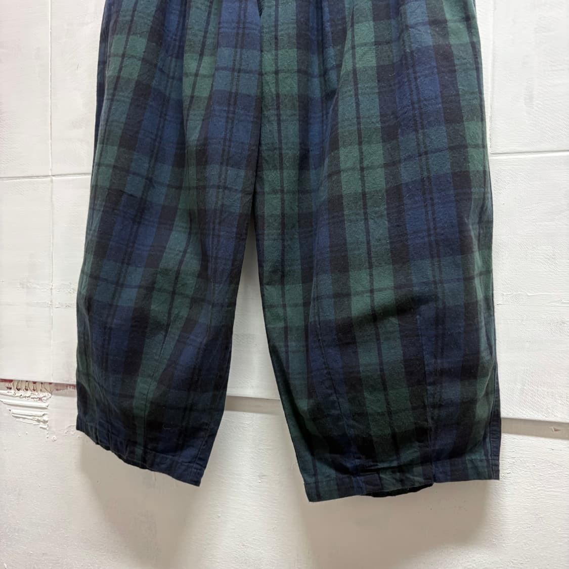 D.g.y 타탄 체크 코튼 벌룬 팬츠 M JPN 상품이미지3