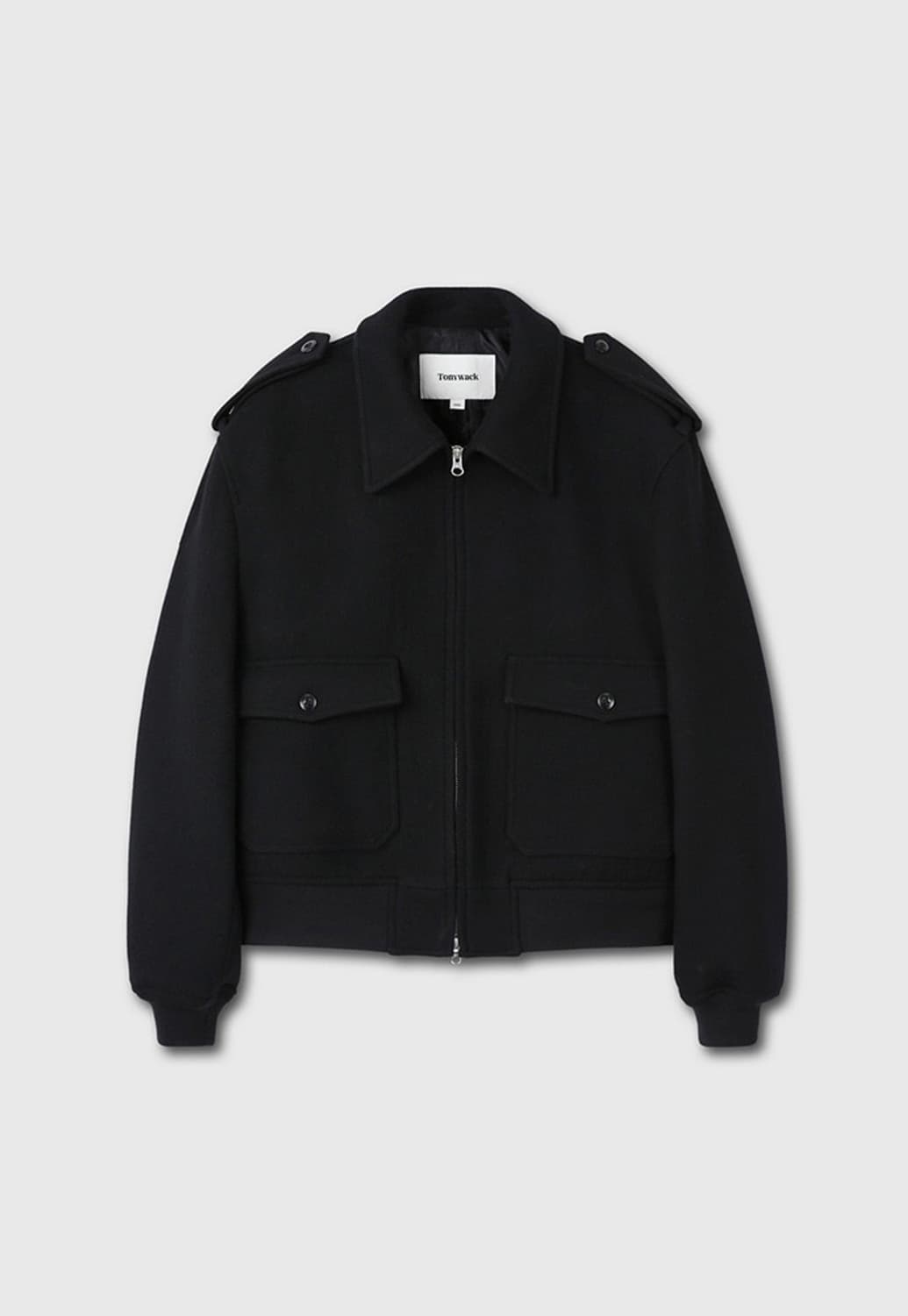 Tonywack Felted Wool Epaulet Bomber Jack 상품이미지1
