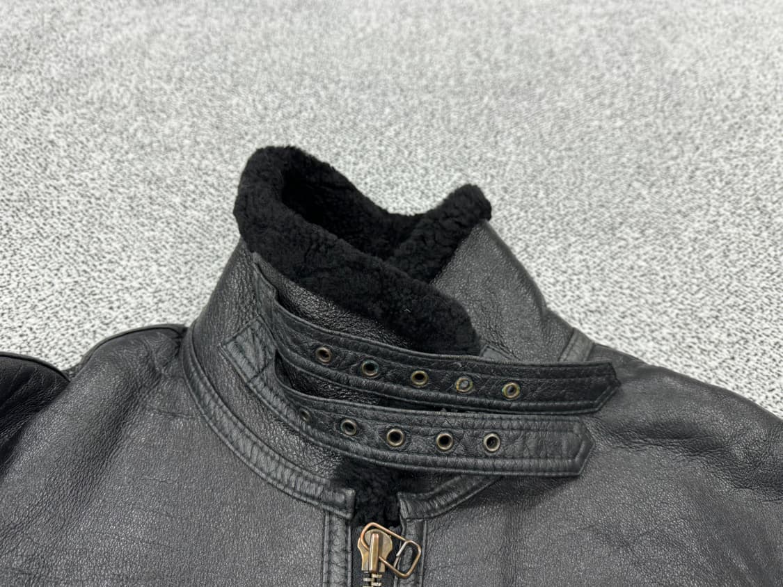 90s B-3 램스킨 무스탕 상품이미지4