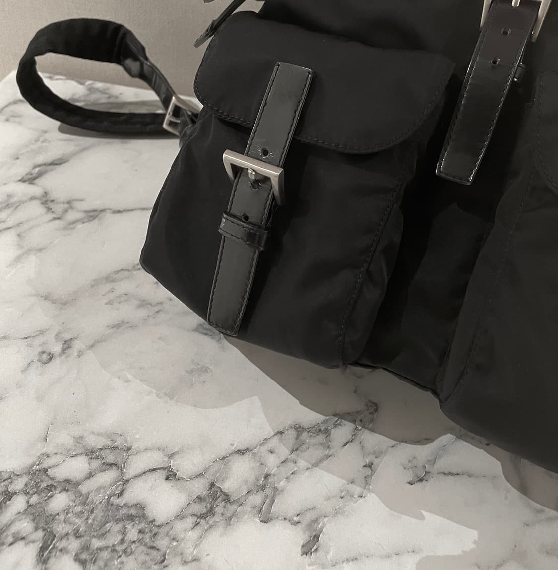 정품 프라다 백팩 미듐 상품이미지8