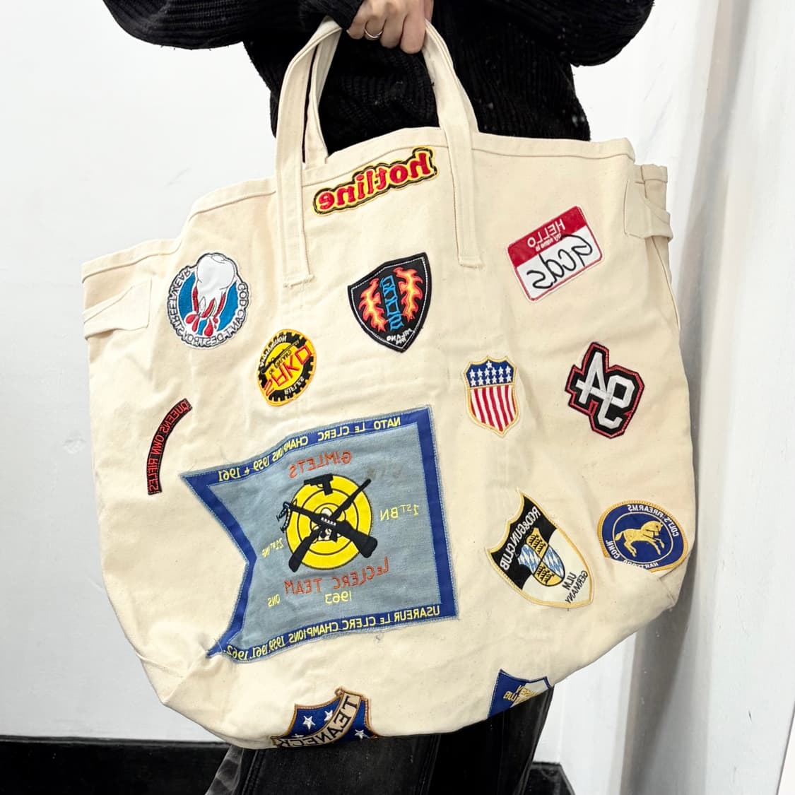 멀티패치 쇼퍼백 상품이미지3