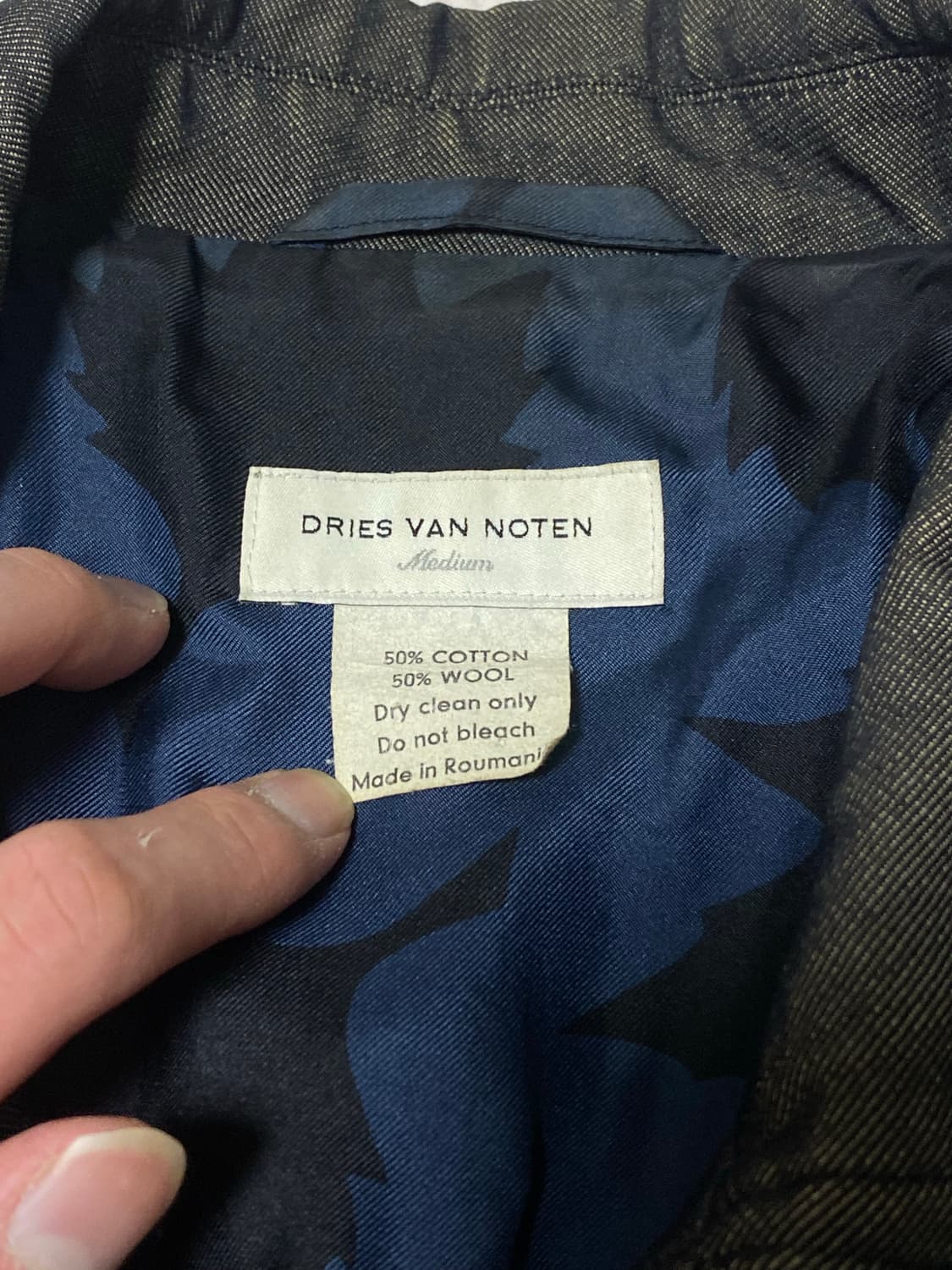 드리스 반 노튼 아카이브 자켓 상품이미지2