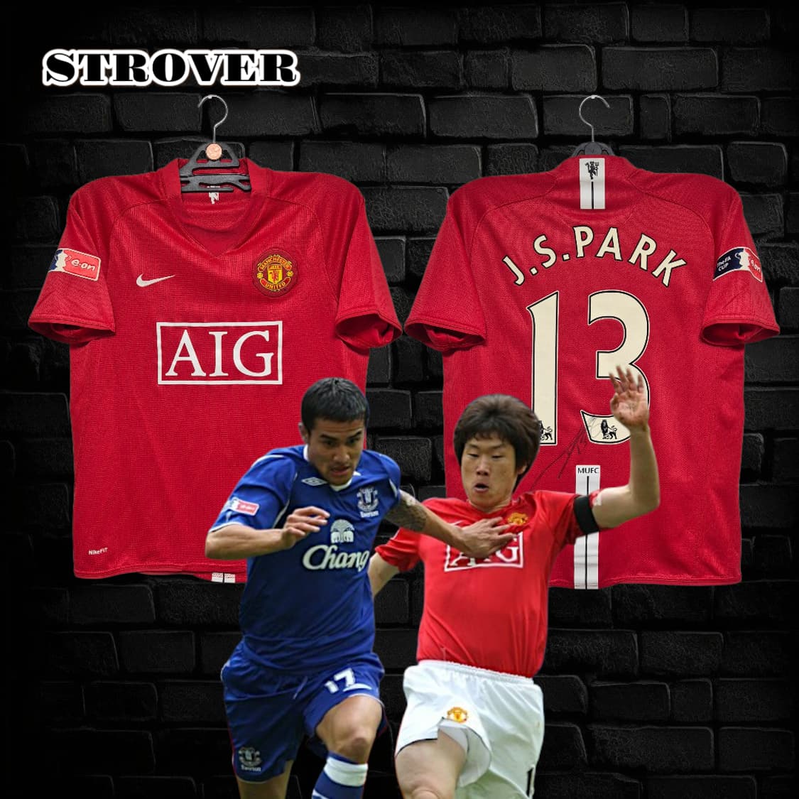 08/09 맨유 박지성 M (친필) 상품이미지1