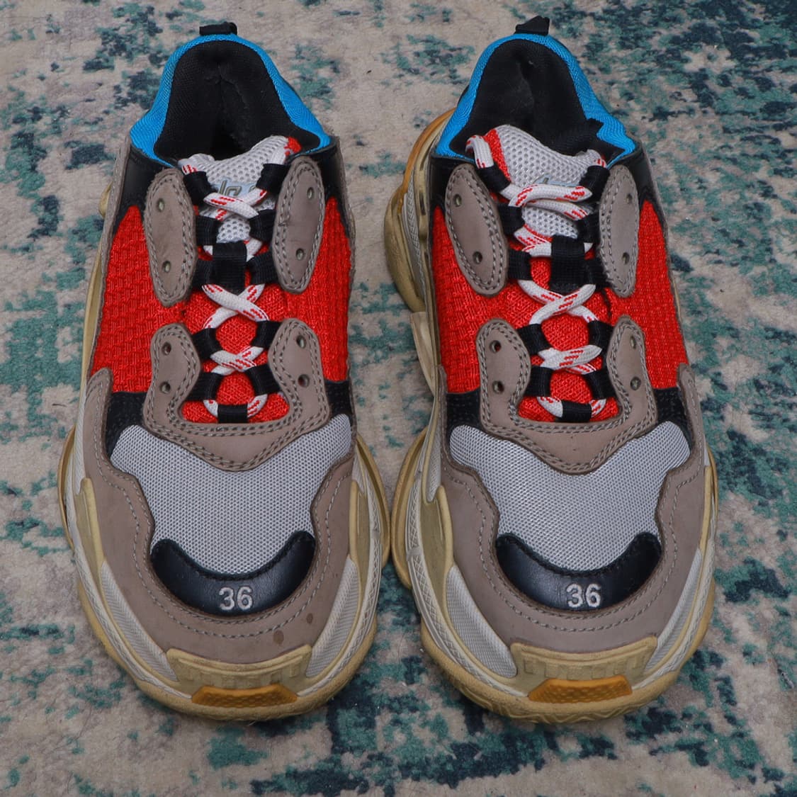 Balenciaga 발렌시아가 트리플 S 스니커즈 신발 36 상품이미지2