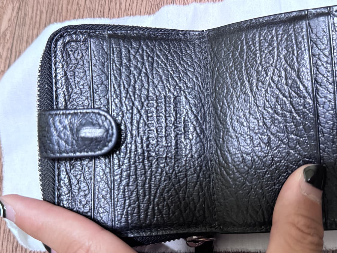 마르지엘라 스티치 블랙동전 카드지갑  상품이미지3