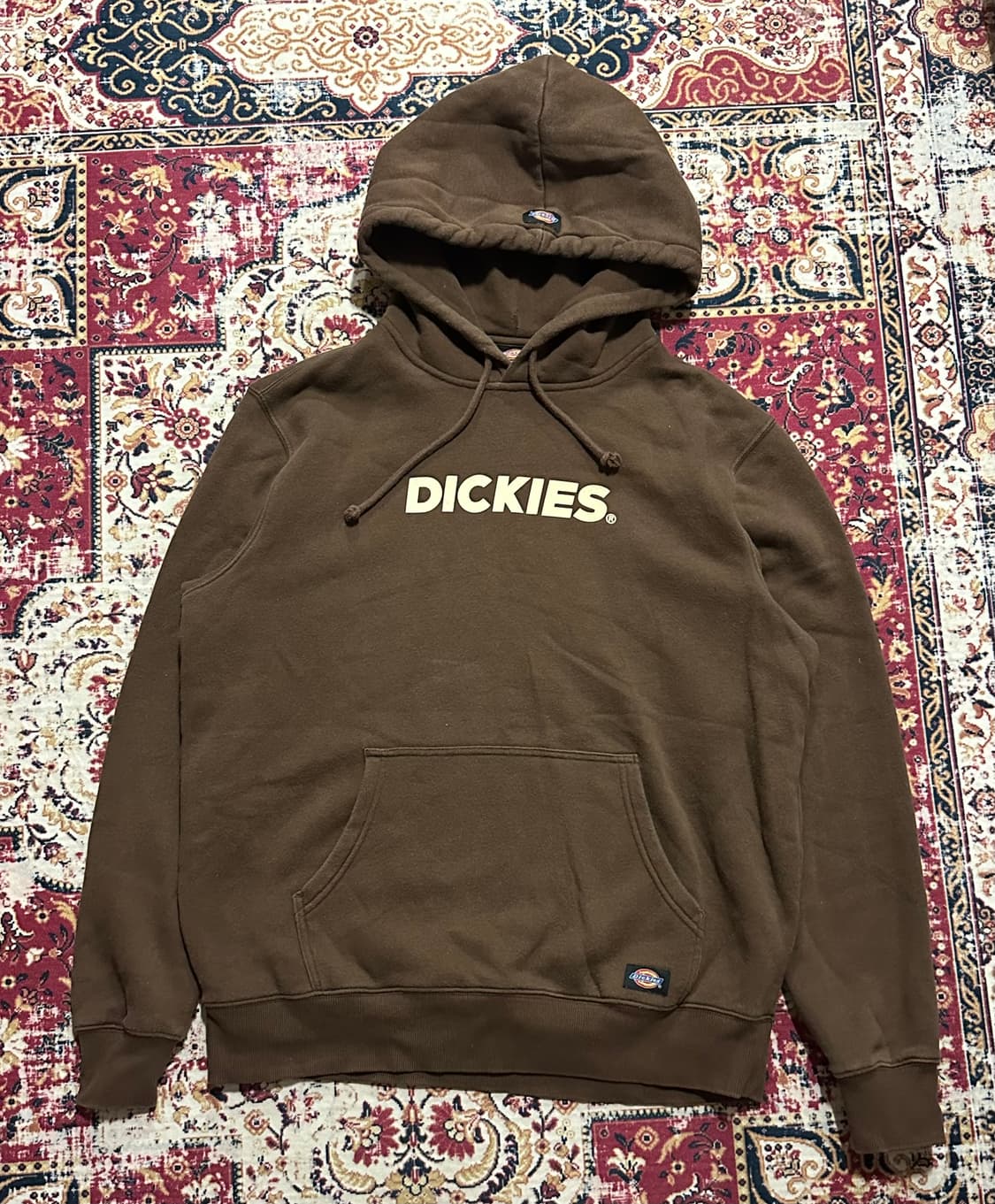 디키즈 브라운 후드티 상품이미지1