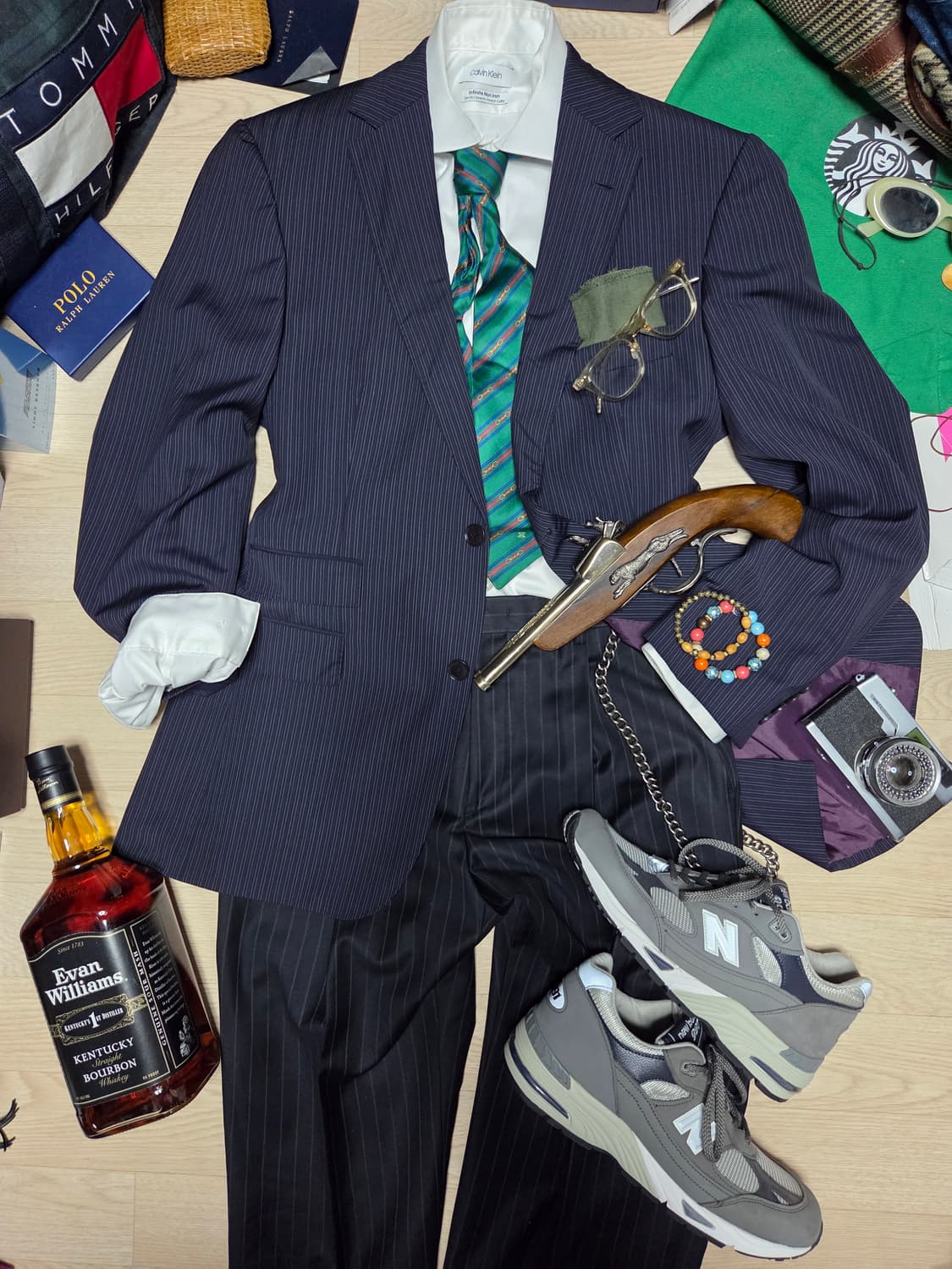 (~3~회 착용)(cerruti)HUGO BOSS  수트 자켓 정장 상품이미지4