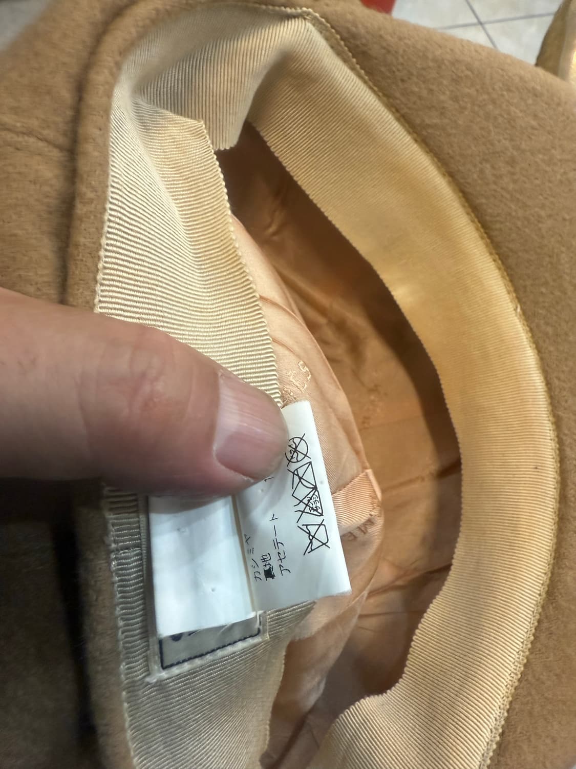 57 정품 에르메스 캐시미어 뉴스보이 캡 팝니다 상품이미지7