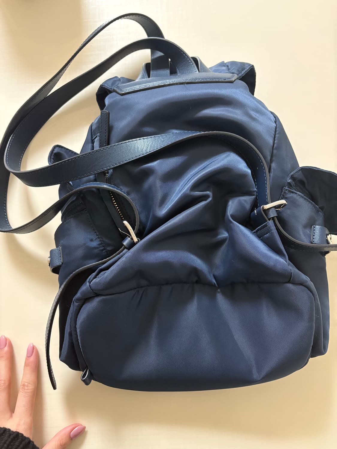 분크 헤이 더블 포켓 팩백 네이비 상품이미지2