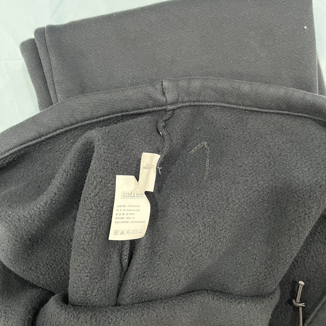 [1] 이지 벌처스 팬츠 블랙 새상품 상품이미지3