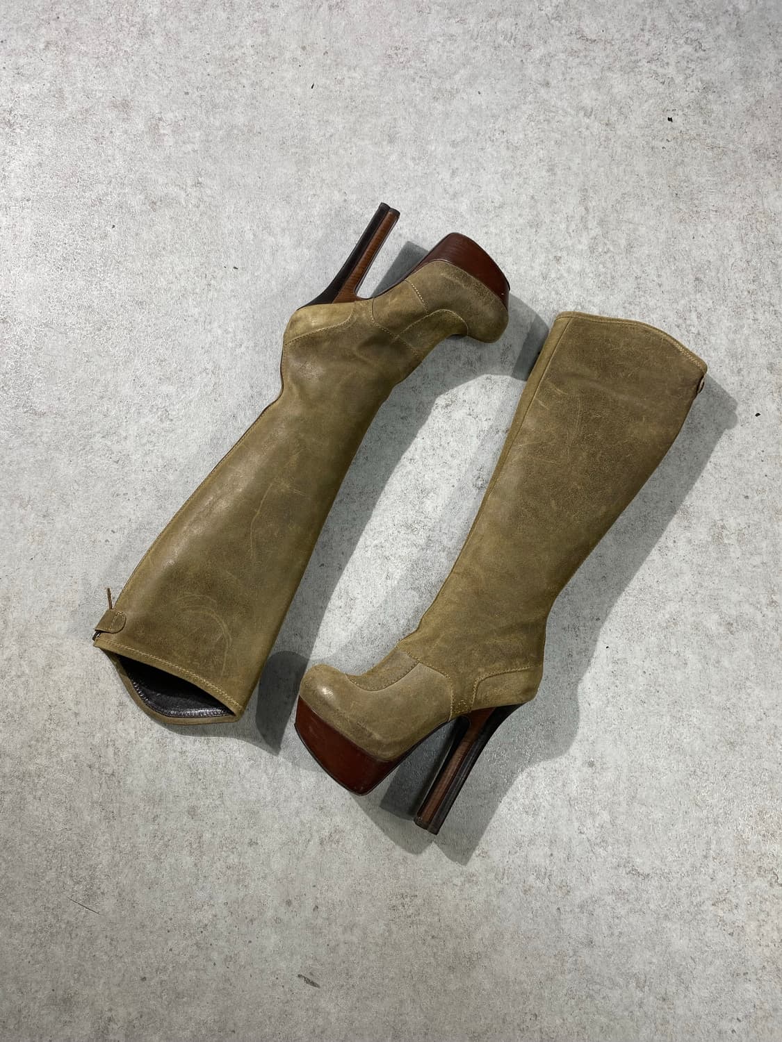 [35] FENDI 펜디 이태리 메이드 스웨이드 부츠 상품이미지2