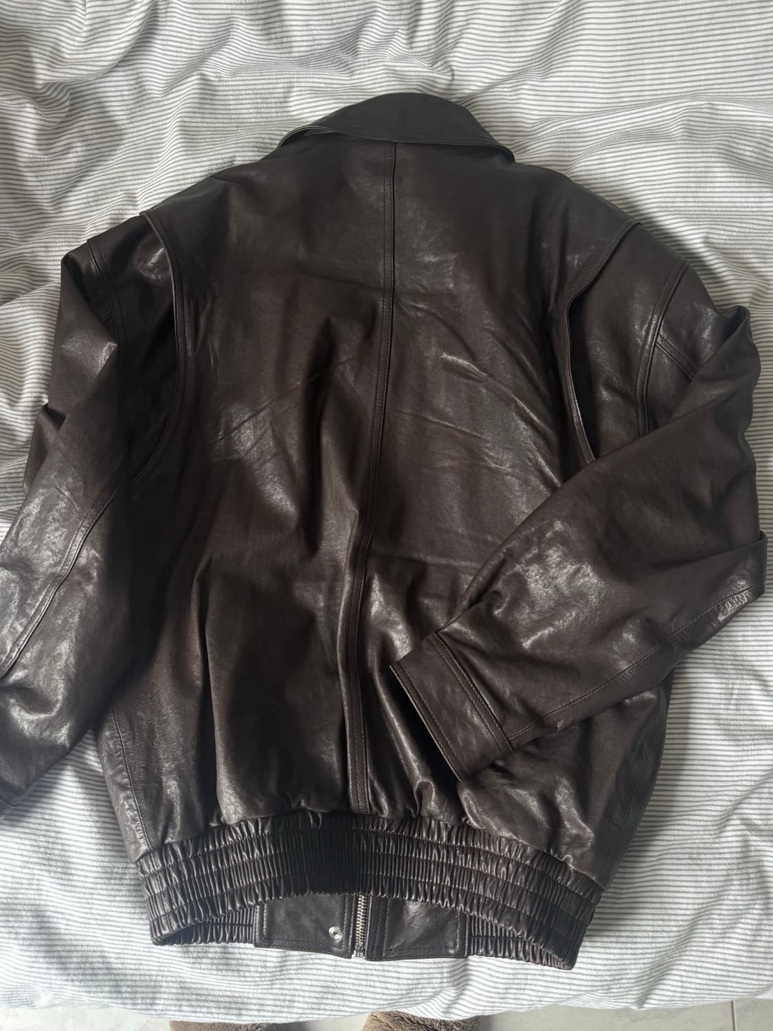 리본빛 카르멘 레더자켓 상품이미지7