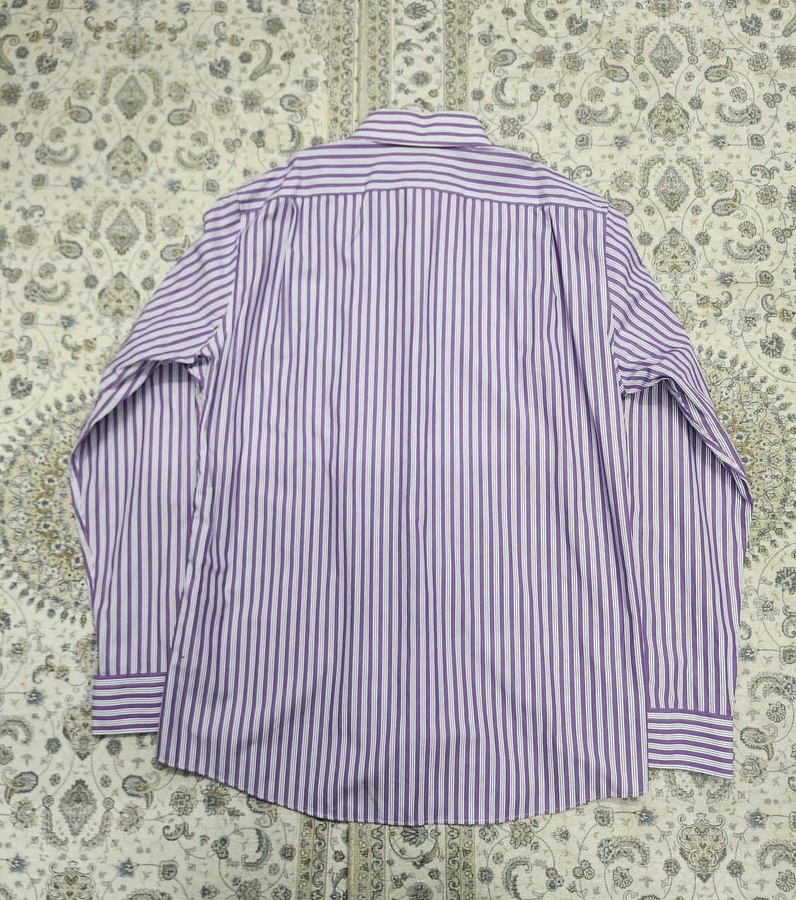 폴로 랄프로렌 퍼플 스트라이프 셔츠 16/2-1 (105-110) 상품이미지2
