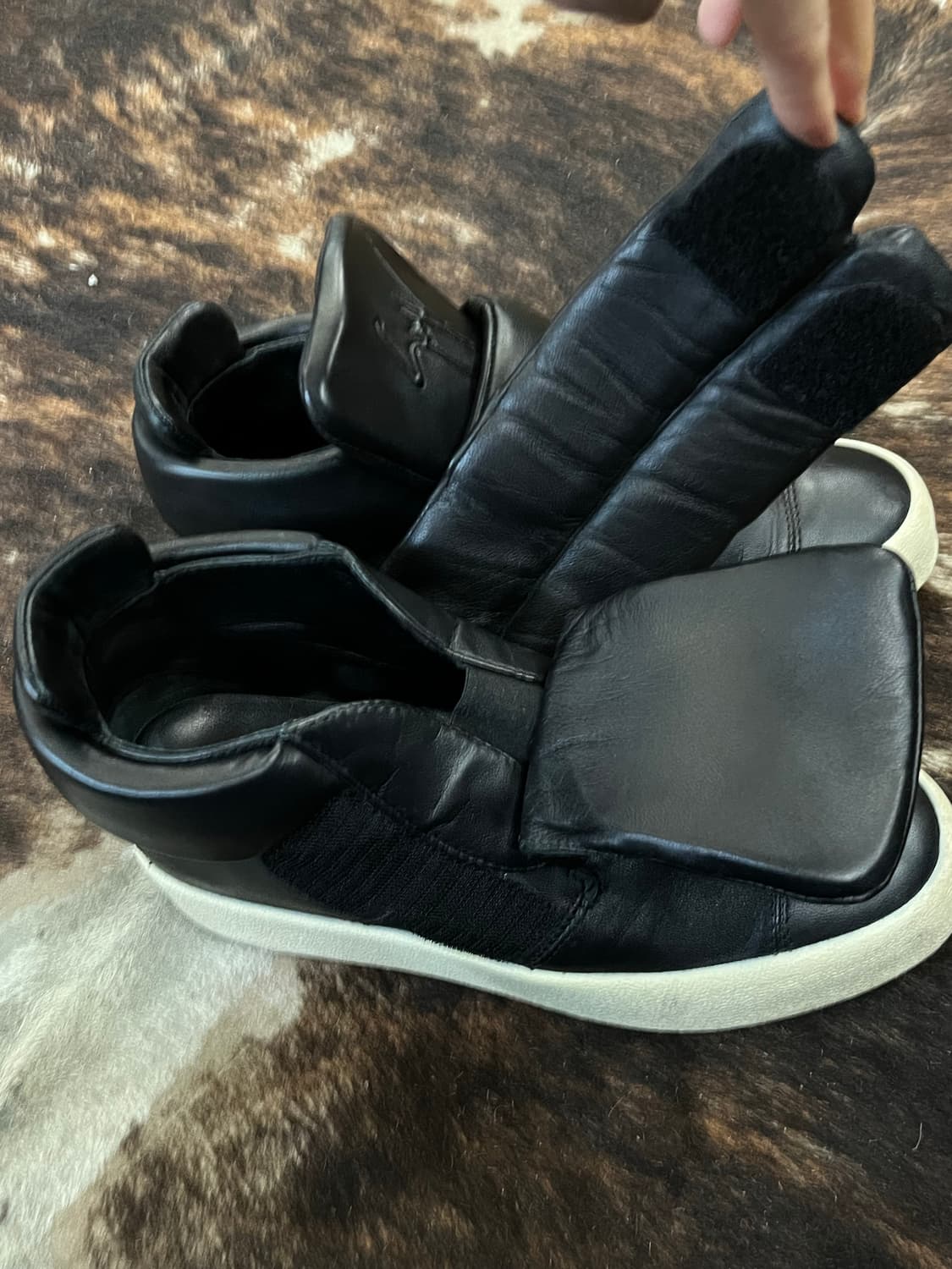 Giuseppe Zanotti Leather High Top Shoes 상품이미지8
