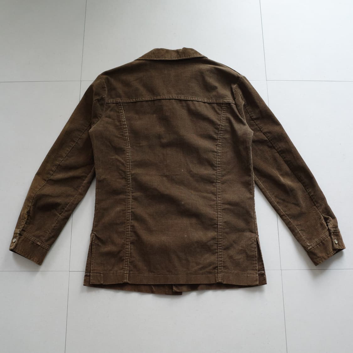 70s 빈티지 랭글러 웨스턴 코듀로이 셔츠 자켓 상품이미지7