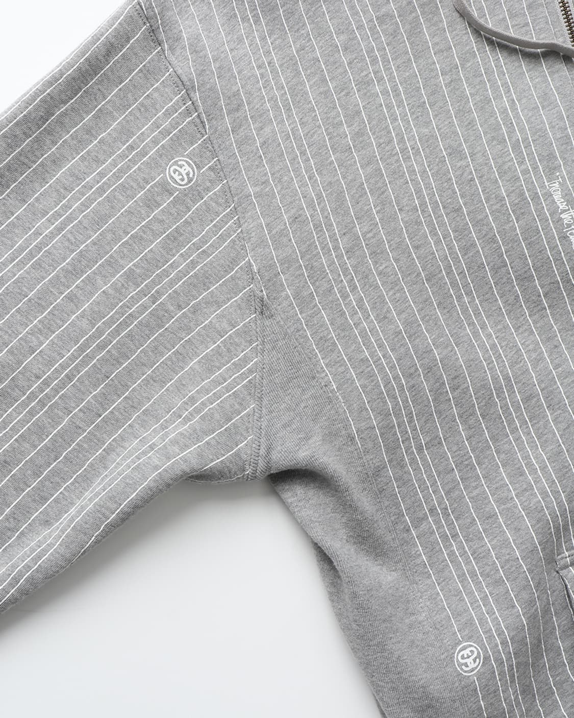 STUSSY Stripe Zip Hoodie 상품이미지9