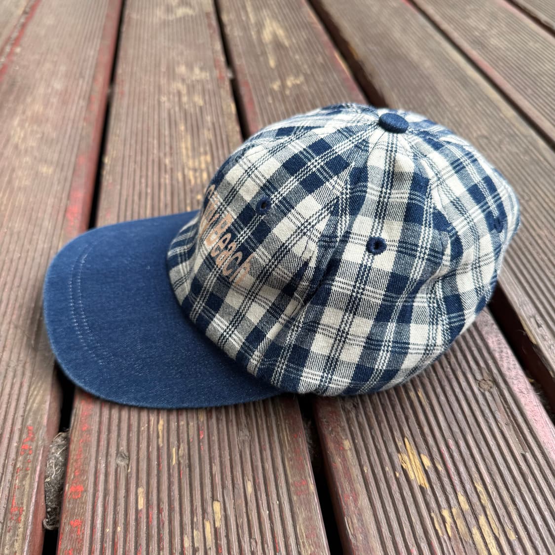 Panama City Beach 체크 볼캡 상품이미지2