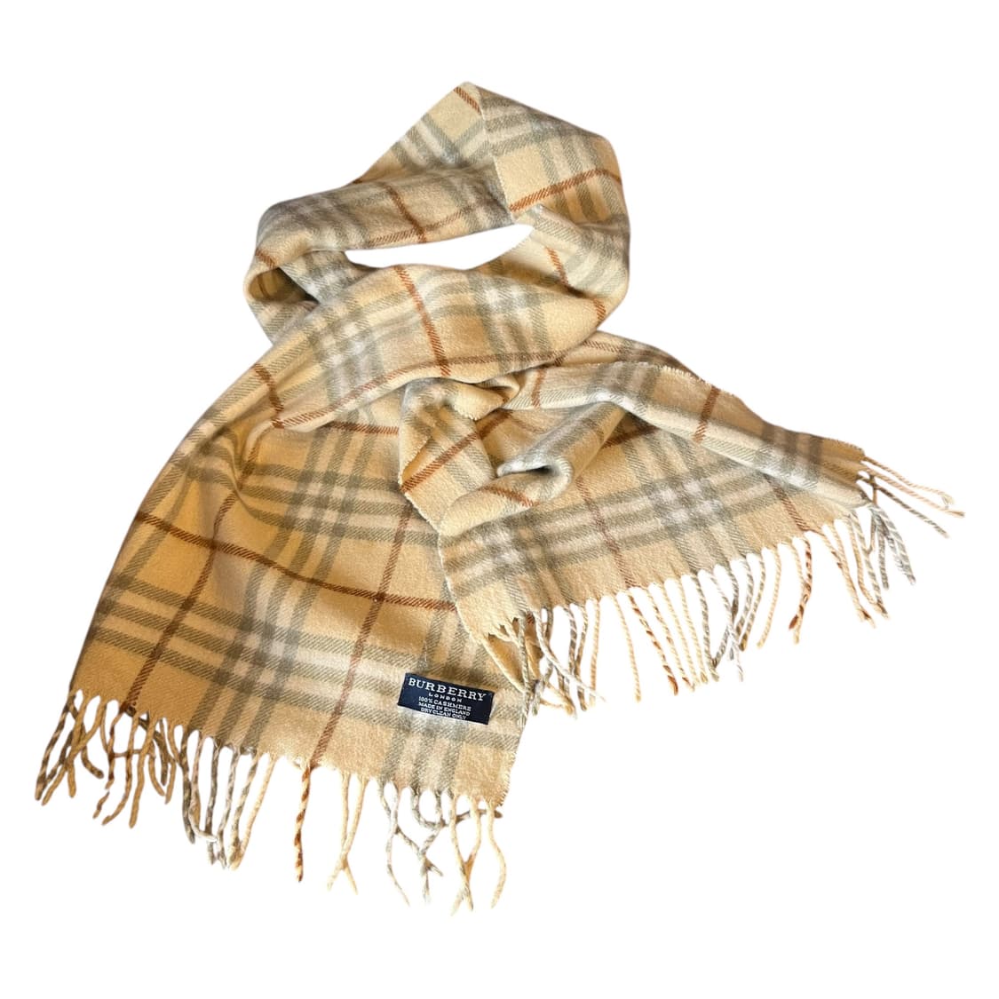 버버리 노바체크 캐시미어 머플러 상품이미지1