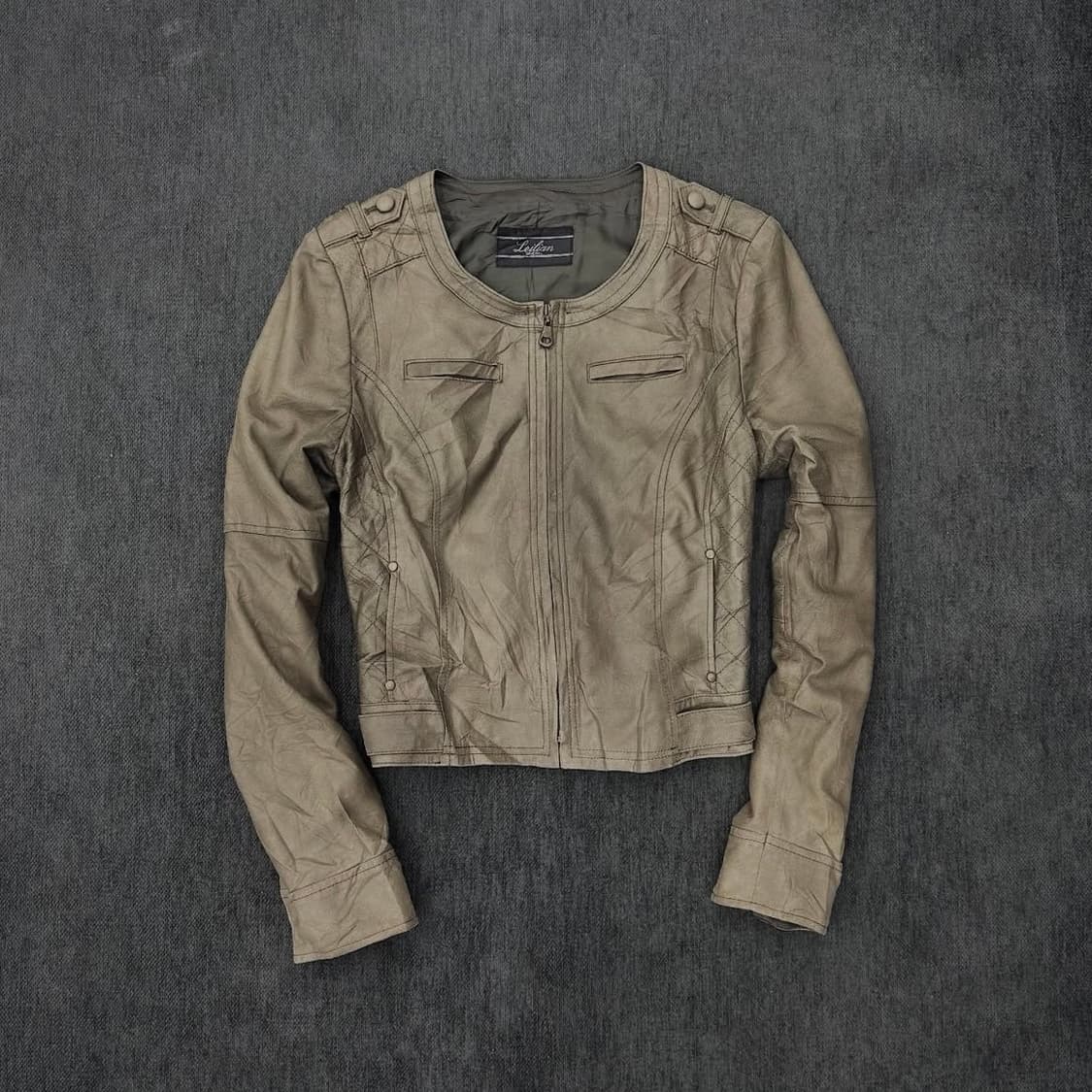 Khaki coating urban jacket 상품이미지3