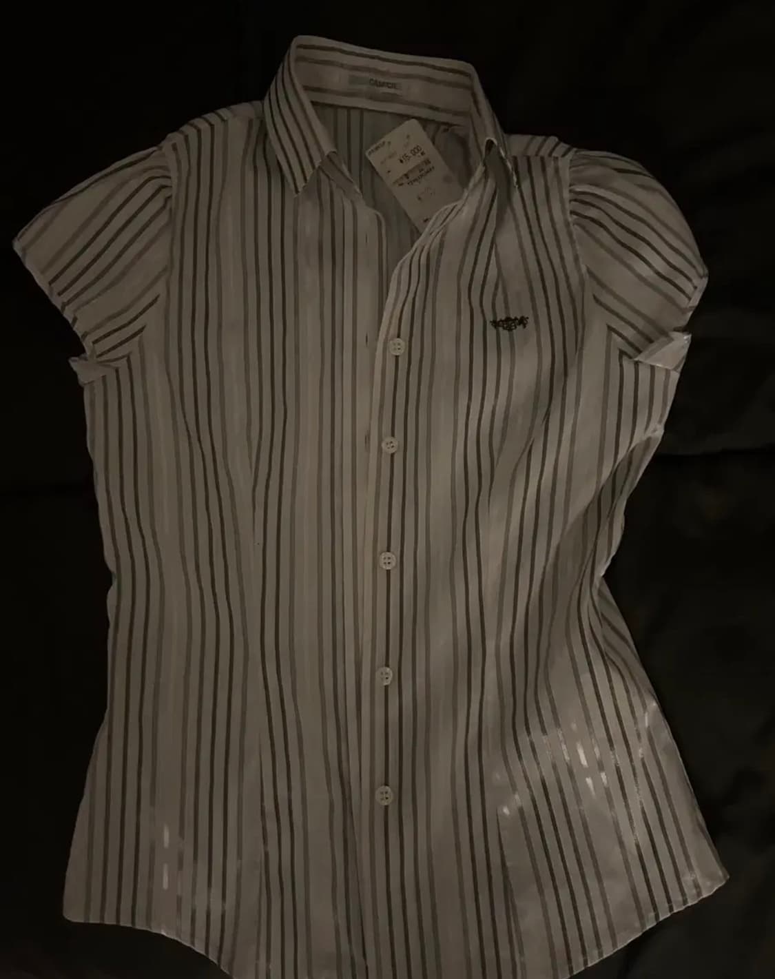 일본빈티지 스트라이프 긱시크 셔츠 상품이미지1