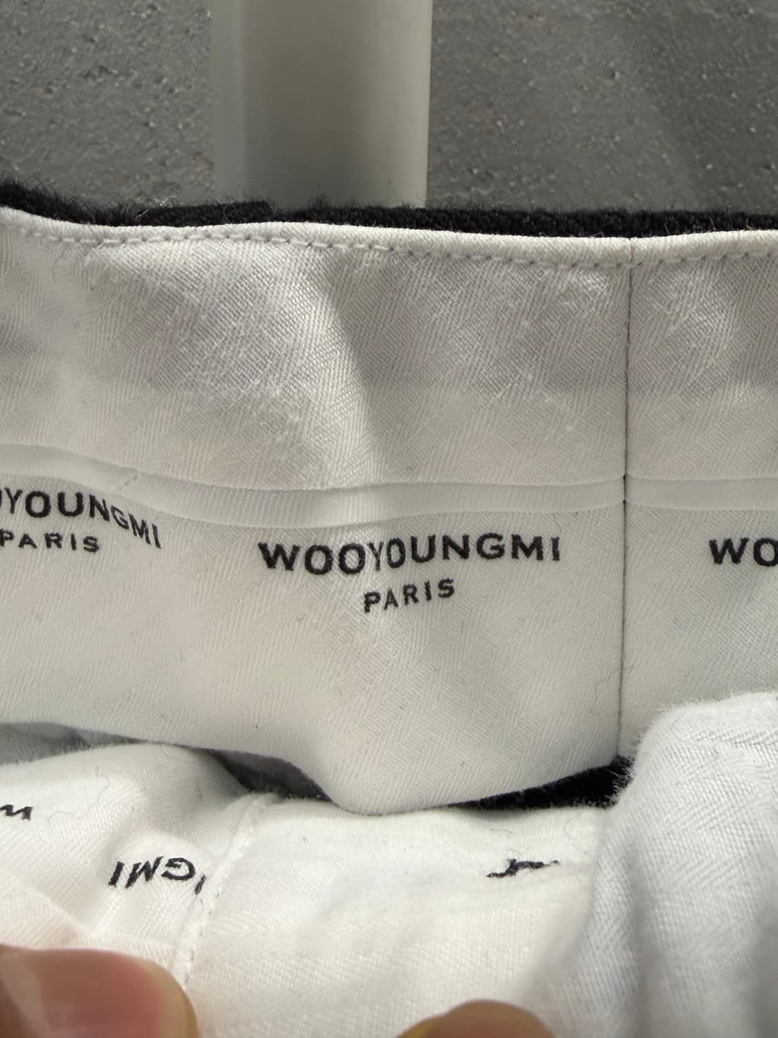 우영미 블랙 팬츠 52 상품이미지3