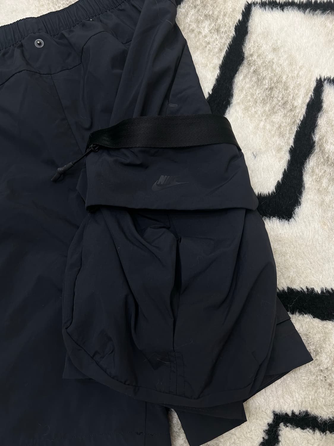 [XL]나이키 테크팩 카고 우븐 반바지/블랙 상품이미지5