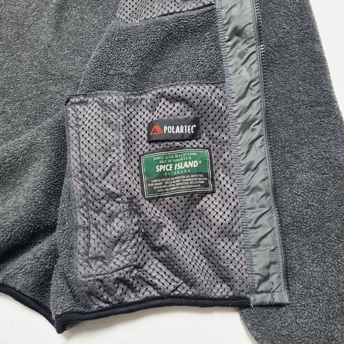 90S 빈티지 POLARTEC 플리스 자켓 - XL 상품이미지9
