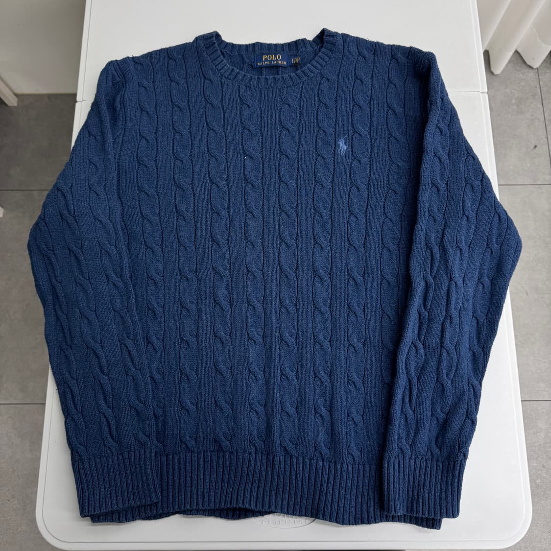 폴로 케이블 니트  상품이미지2