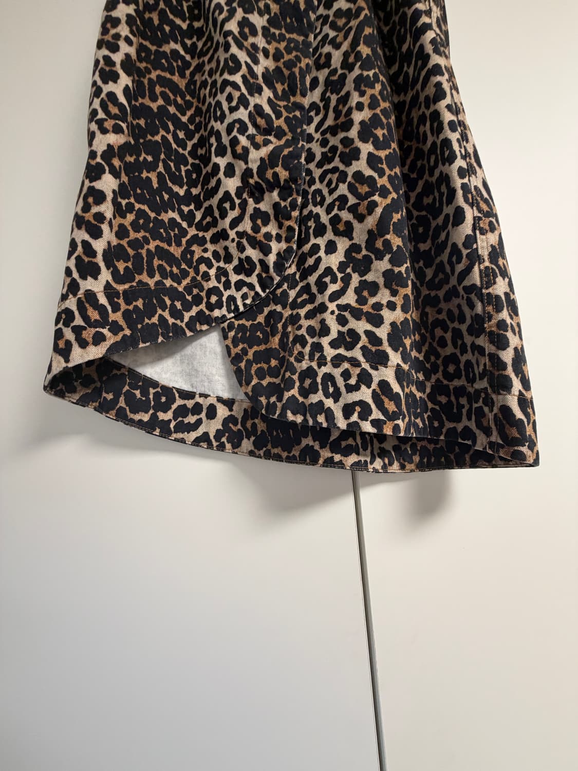 Ganni 레오파드 스커트 상품이미지8