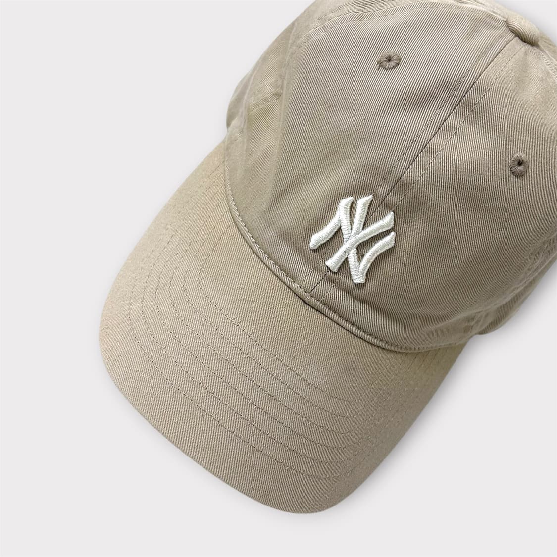 MLB 뉴욕양키스 언스트럭쳐 볼캡 베이지 (1769) 상품이미지8
