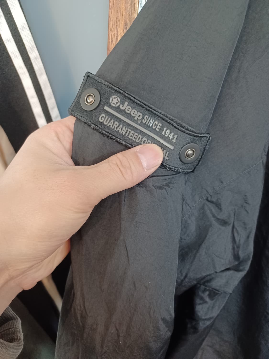 지프 우븐 바람막이 자켓 xl 상품이미지5