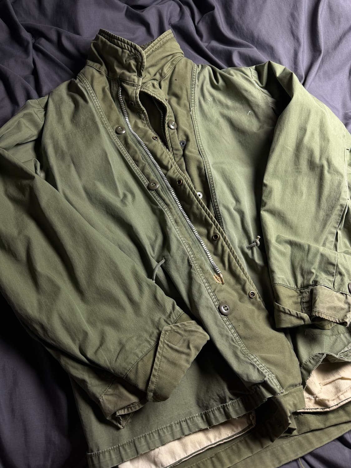 80s 오리지널 M-65 필드자켓 REGUAL SMALL 상품이미지4