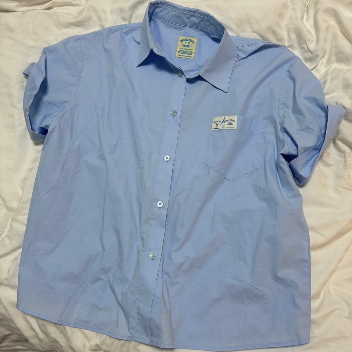 시눈 반팔 셔츠 HALF SLEEVE COTTON SHIRT 상품이미지3