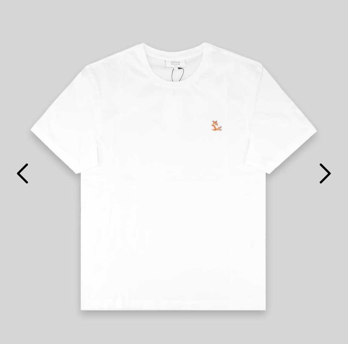 메종키츠네 반팔티 xs 상품이미지1