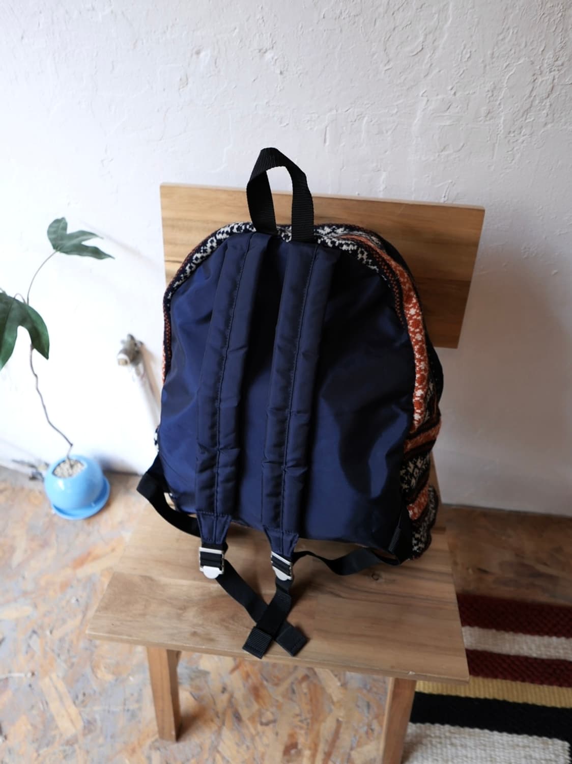 준야 와타나베 페어아일 니트 백팩 상품이미지2