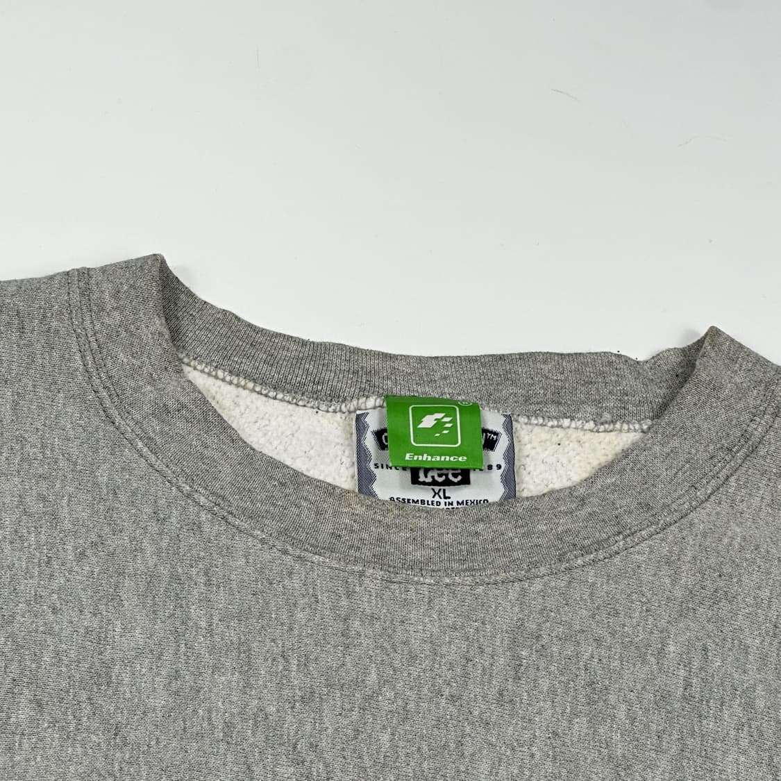 Lee (리) 레트로 헤비 코튼 그레이 맨투맨 (실측 XXL) 상품이미지3