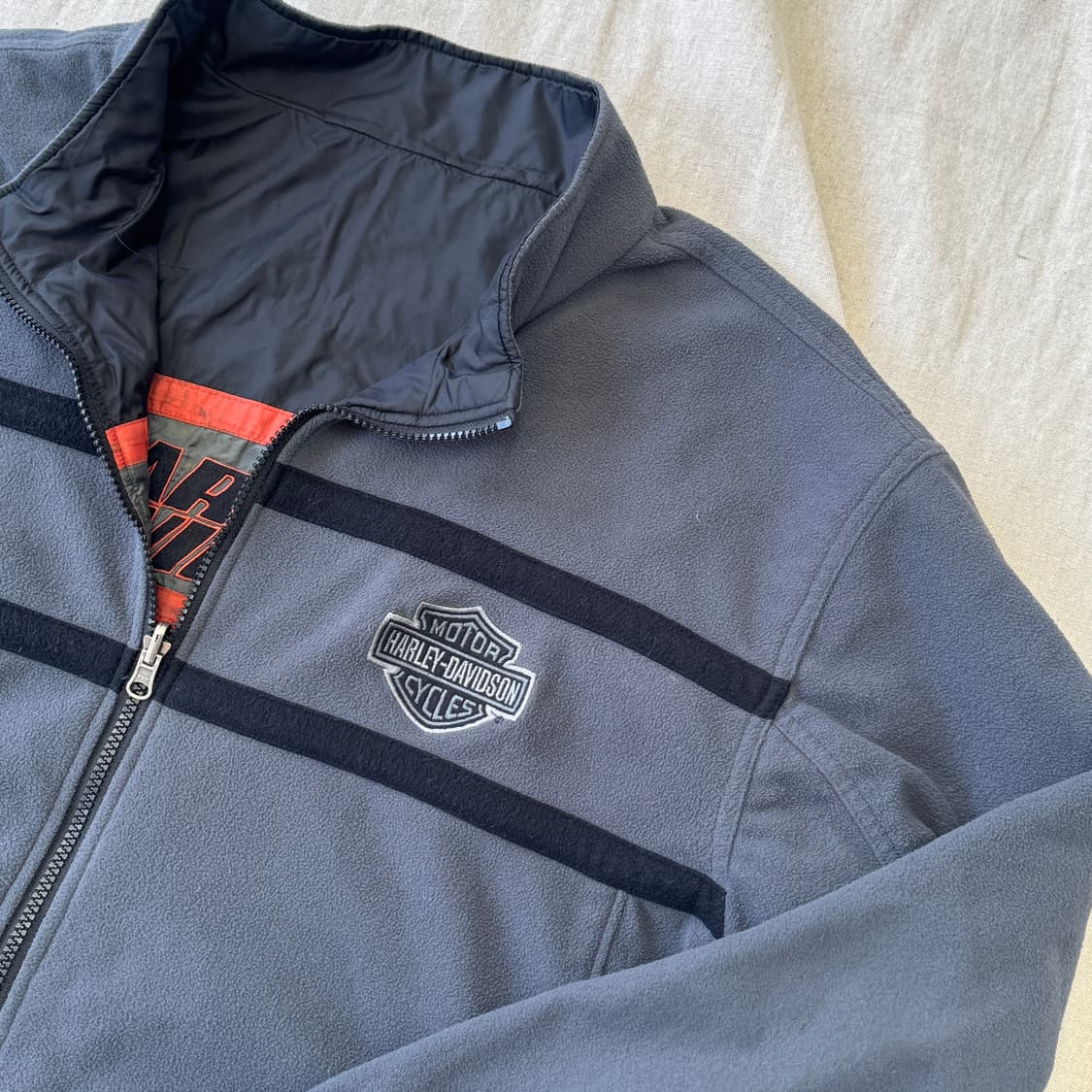 할리데이비슨 빈티지 리버시블 양면 자켓 3XL(105) 상품이미지6