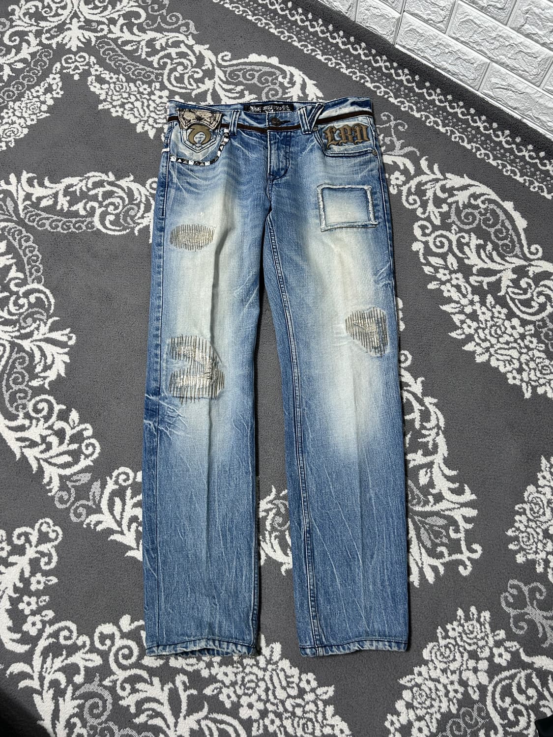 레드 페퍼 스펠 아웃 파이톤 패치 데님 상품이미지6