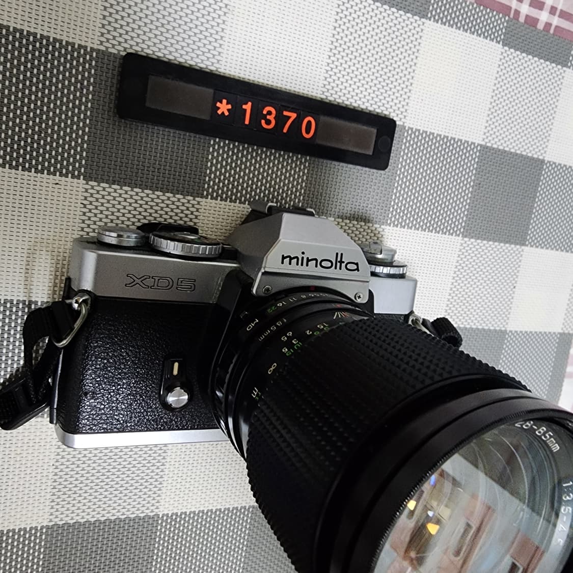 미놀타 XD-5 필름카메라 28-85 줌렌즈 장착 상품이미지2