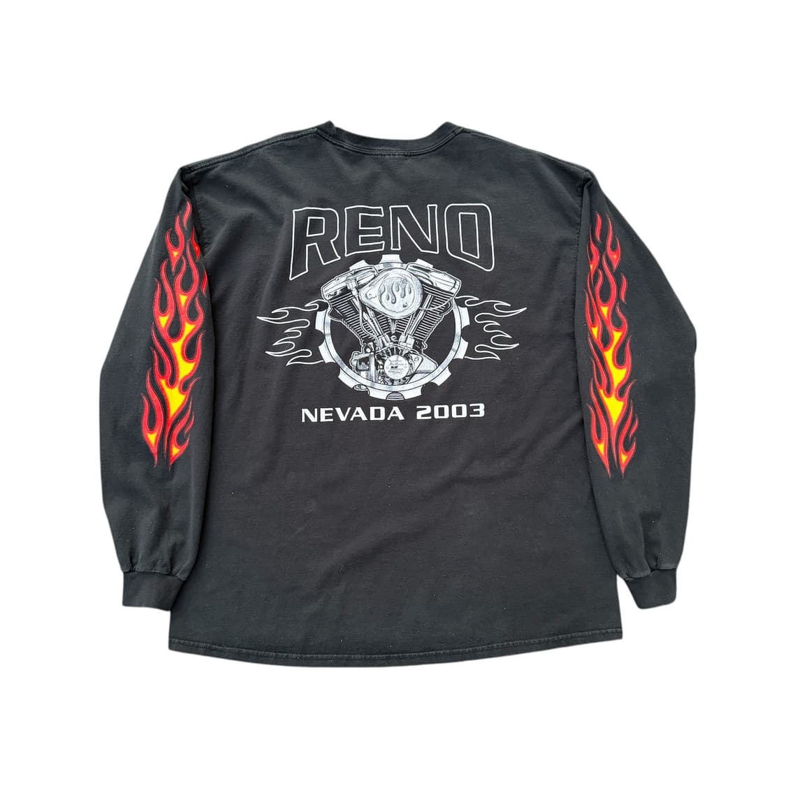 빈티지 03s biker Flame 롱슬리브 상품이미지2