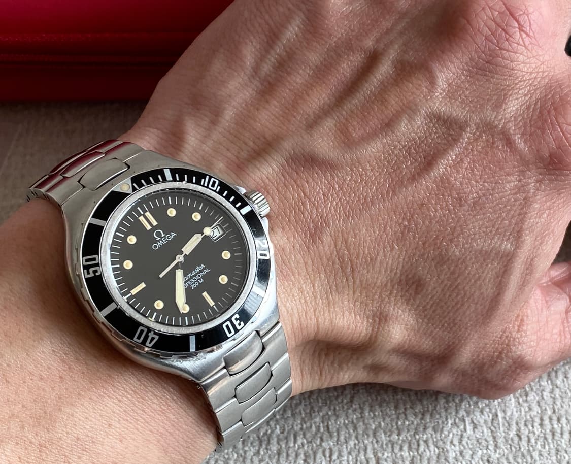 오메가 씨마스터 프로페셔널 200M 쿼츠 스틸 36MM 미듐 프리본드 상품이미지3