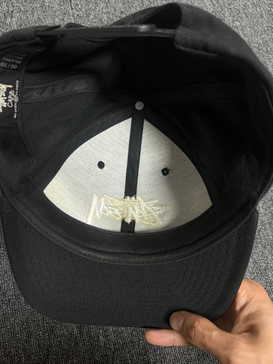 스투시 울 스냅백 캡 (Stussy Wool Snapback Cap) 상품이미지6