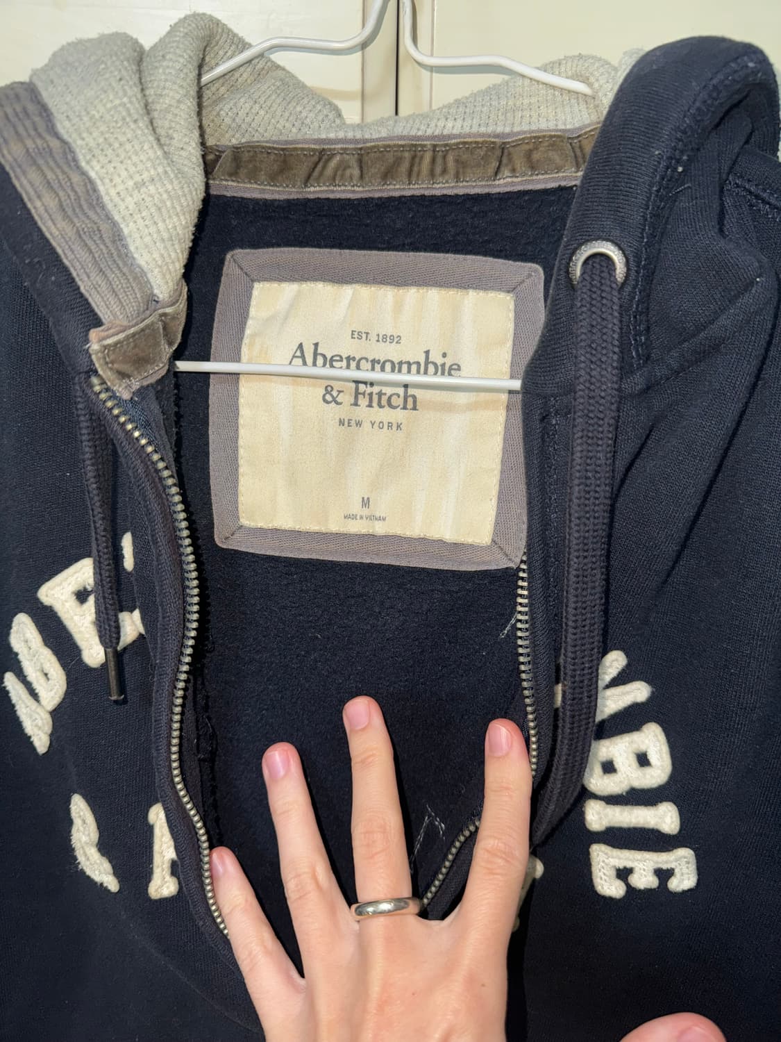 아베크롬비 후드집업 M 사이즈 상품이미지3