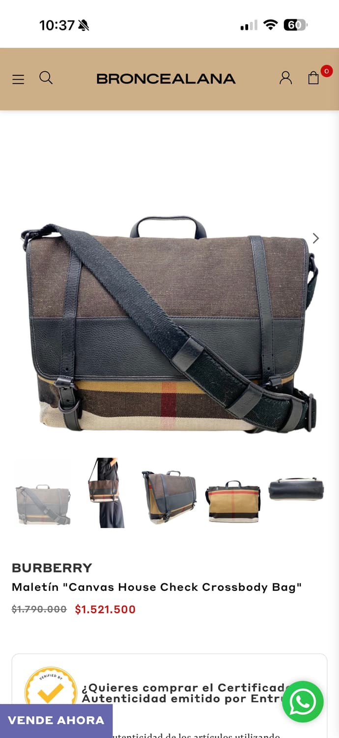 버버리 크로스백 숄더백 상품이미지10