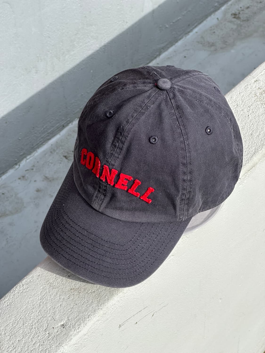 [M-L] 빈티지 코넬대학교 로고 볼캡 모자 상품이미지2