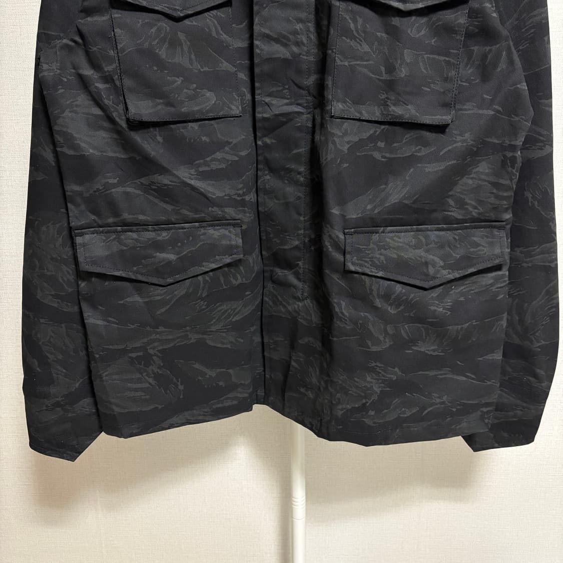 밴슨 레더 타이거카모 M65 필드 자켓 / 블랙, XL 상품이미지5